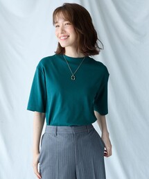 マルチファンクションモックネックTシャツ