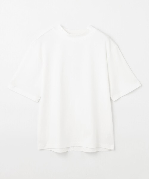 ANY（エニィ）の「マルチファンクションモックネックTシャツ（Tシャツ/カットソー・レディース・ブラック系/ダークブラウン系/ダークグリーン系/オールドローズ系/ネイビー系/アイボリー系・3/2）」の18枚目の写真