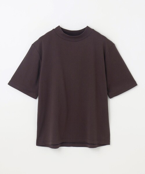 ANY（エニィ）の「マルチファンクションモックネックTシャツ（Tシャツ/カットソー・レディース・ブラック系/ダークブラウン系/ダークグリーン系/オールドローズ系/ネイビー系/アイボリー系・3/2）」の16枚目の写真