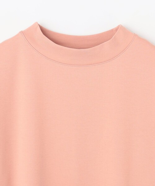 ANY（エニィ）の「マルチファンクションモックネックTシャツ（Tシャツ/カットソー・レディース・ブラック系/ダークブラウン系/ダークグリーン系/オールドローズ系/ネイビー系/アイボリー系・3/2）」の11枚目の写真
