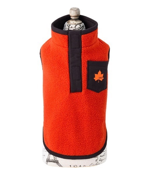 LOGOS（ロゴス）の「LOGOS/フリースジャケット（ペットウェア・メンズ・レッド/ブラック・XS/S/M/L/2L/3L）」の7枚目の写真