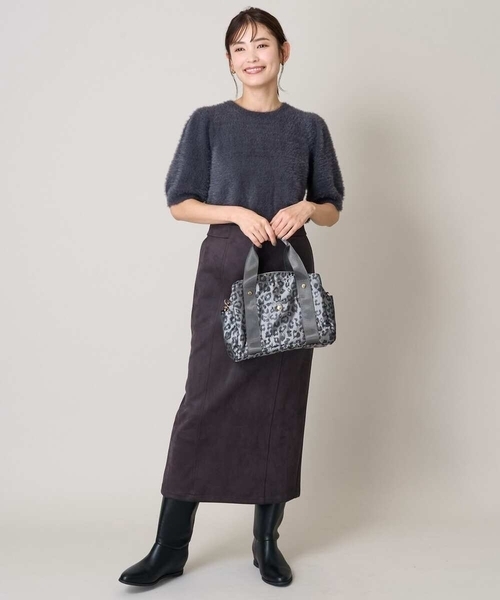 a.v.v（アーヴェヴェ）の「【2WAY】10ポケットバッグ（ショルダーバッグ・レディース・ブラック/ベージュ/ライトグレー・38）」の8枚目の写真