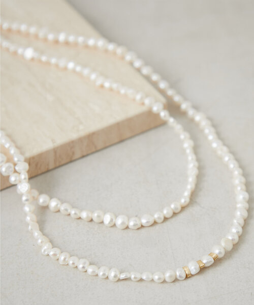 【セール】【EO】ロングパールネックレス（リング）｜GALLARDAGALANTE（ガリャルダガランテ）