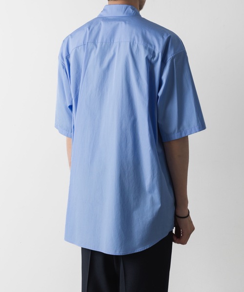 ATTACHMENT（アタッチメント）の「170/2 スビン ブロードS/Sシャツ / 170/2 SVIN BROAD S/S SHIRT（シャツ/ブラウス・メンズ・ホワイト/ブルー/ブラック・1/2/3）」の13枚目の写真
