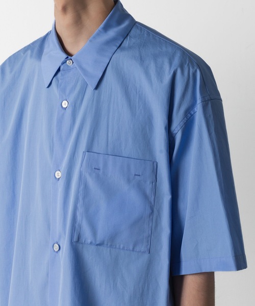 ATTACHMENT（アタッチメント）の「170/2 スビン ブロードS/Sシャツ / 170/2 SVIN BROAD S/S SHIRT（シャツ/ブラウス・メンズ・ホワイト/ブルー/ブラック・1/2/3）」の14枚目の写真