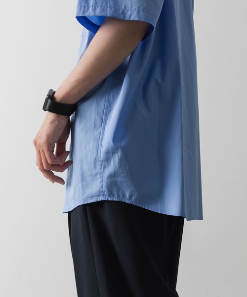 ATTACHMENT（アタッチメント）の「170/2 スビン ブロードS/Sシャツ / 170/2 SVIN BROAD S/S SHIRT（シャツ/ブラウス・メンズ・ホワイト/ブルー/ブラック・1/2/3）」の16枚目の写真