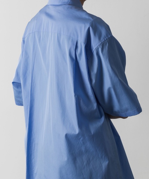 ATTACHMENT（アタッチメント）の「170/2 スビン ブロードS/Sシャツ / 170/2 SVIN BROAD S/S SHIRT（シャツ/ブラウス・メンズ・ホワイト/ブルー/ブラック・1/2/3）」の17枚目の写真