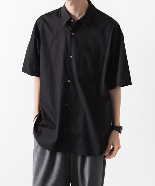ATTACHMENT（アタッチメント）の「170/2 スビン ブロードS/Sシャツ / 170/2 SVIN BROAD S/S SHIRT（シャツ/ブラウス・メンズ・ホワイト/ブルー/ブラック・1/2/3）」の19枚目の写真