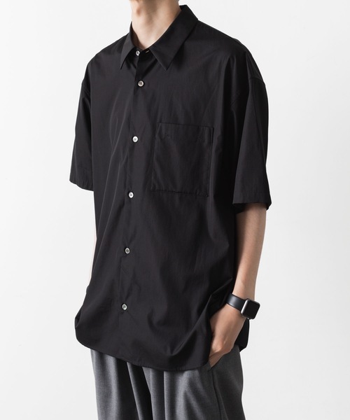 ATTACHMENT（アタッチメント）の「170/2 スビン ブロードS/Sシャツ / 170/2 SVIN BROAD S/S SHIRT（シャツ/ブラウス・メンズ・ホワイト/ブルー/ブラック・1/2/3）」の20枚目の写真