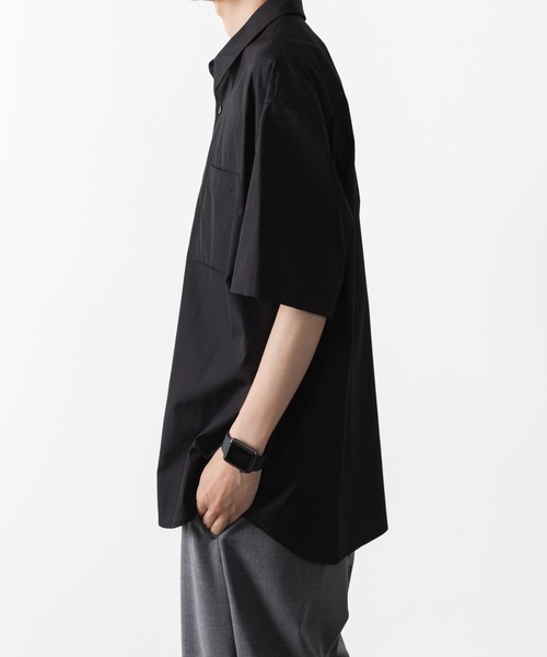 ATTACHMENT（アタッチメント）の「170/2 スビン ブロードS/Sシャツ / 170/2 SVIN BROAD S/S SHIRT（シャツ/ブラウス・メンズ・ホワイト/ブルー/ブラック・1/2/3）」の21枚目の写真