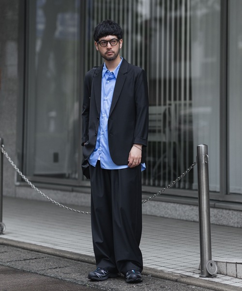 ATTACHMENT（アタッチメント）の「170/2 スビン ブロードS/Sシャツ / 170/2 SVIN BROAD S/S SHIRT（シャツ/ブラウス・メンズ・ホワイト/ブルー/ブラック・1/2/3）」の9枚目の写真