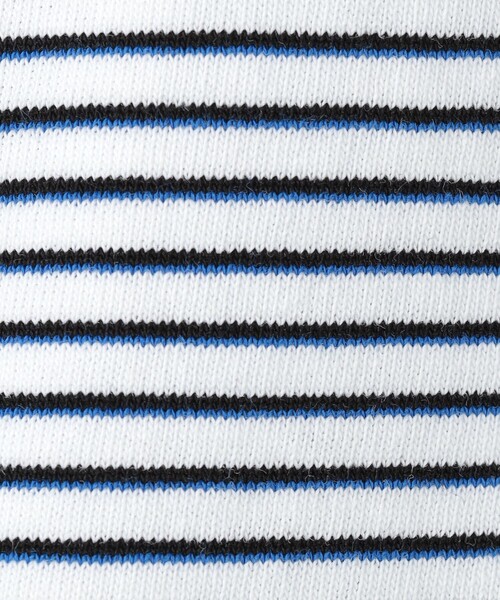 BEAUTY&YOUTH UNITED ARROWS（ビューティーアンドユースユナイテッドアローズ）の「ミジンボーダー ロングスリーブ Tシャツ（Tシャツ/カットソー・メンズ・ホワイト/ネイビー/ダークグレー・S/M/L/XL）」の16枚目の写真