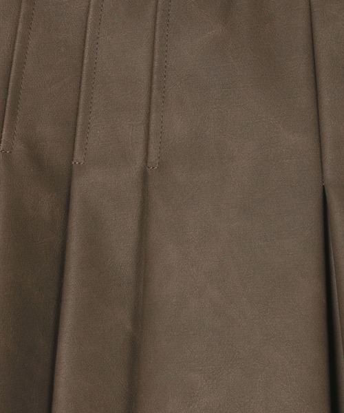 Heather(ヘザー)の「プリーツミニスカート 152972(スカート・レディース・ブラック/ブラウン/グレー/ブラウン系その他・S/M)」の17枚目の写真