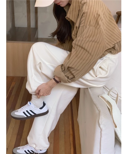 SALTMINT(ソルトミント)の「《2025SS》コットンストライプシャツ(シャツ/ブラウス・レディース・ベージュ/オフホワイト・L/M)」の14枚目の写真