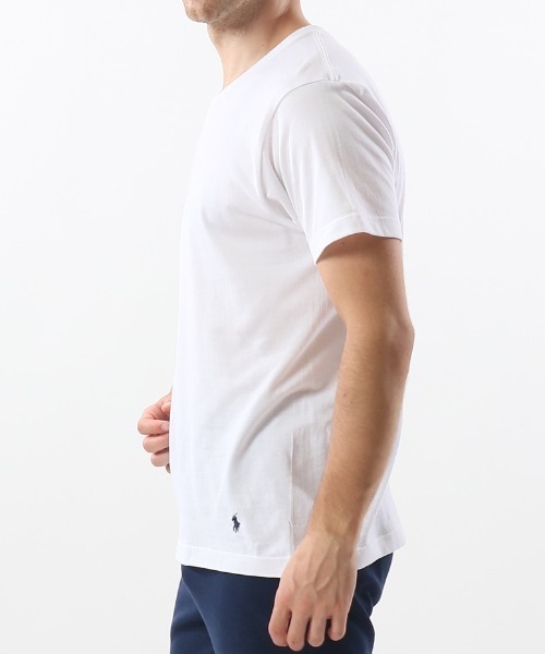 POLO RALPH LAUREN UNDERWEAR(ポロラルフローレンアンダーウェア)の「POLO RALPH LAUREN/ポロラルフローレン/クラシックフィット クルーネックアンダーシャツ(Tシャツ/カットソー・メンズ・グレー/ブラック/ホワイト・L/M/S)」の4枚目の写真