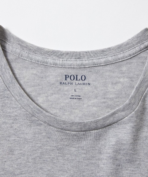POLO RALPH LAUREN UNDERWEAR(ポロラルフローレンアンダーウェア)の「POLO RALPH LAUREN/ポロラルフローレン/クラシックフィット クルーネックアンダーシャツ(Tシャツ/カットソー・メンズ・グレー/ブラック/ホワイト・L/M/S)」の12枚目の写真