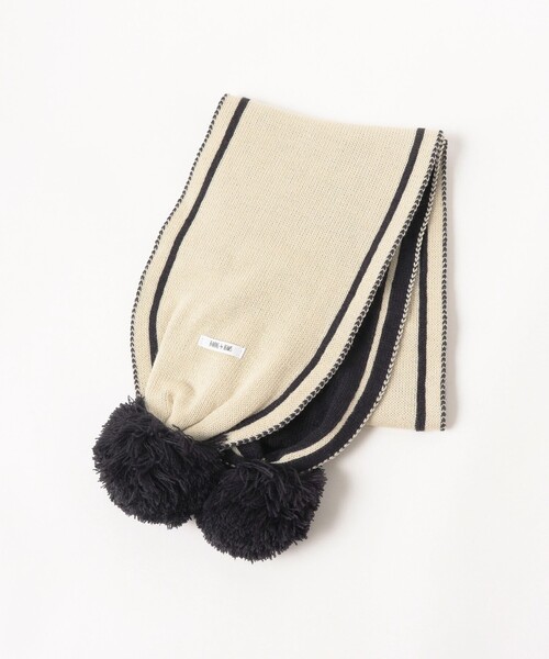 B:MING by BEAMS(ビーミングバイビームス)の「ラインマフラー(マフラー・キッズ・ホワイト系その他5/ブルー系その他・ONE SIZE)」の7枚目の写真