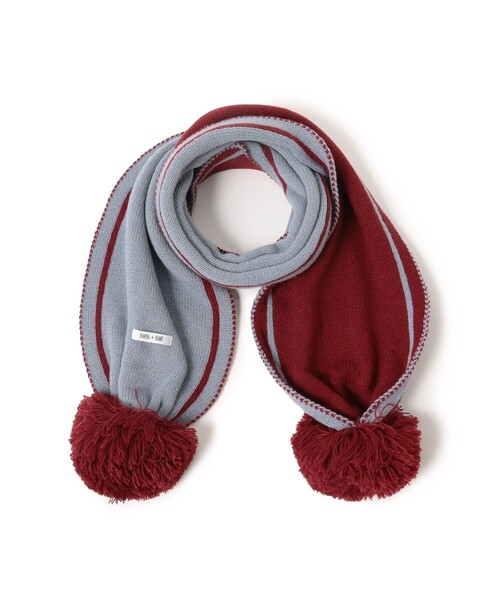 B:MING by BEAMS(ビーミングバイビームス)の「ラインマフラー(マフラー・キッズ・ホワイト系その他5/ブルー系その他・ONE SIZE)」の9枚目の写真