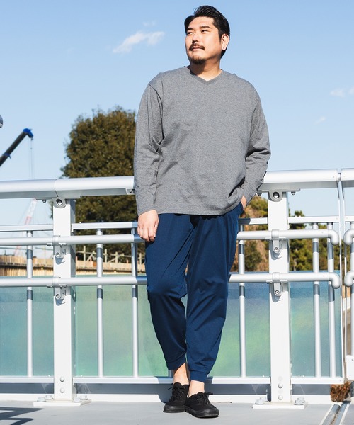 PIMLICO(ピムリコ)の「PIMLICO ストレッチ ドライ ジョガーパンツ(その他パンツ・メンズ・グレー/グリーン/ネイビー/ブラック・X4(8L~9L)/X3(6L~7L)/X5(9L~10L)/X2(4L~5L)/X1(3L~4L))」の5枚目の写真