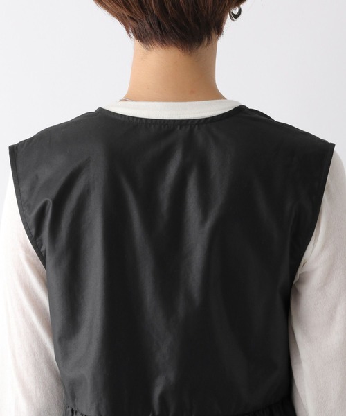 LEPSIM（レプシィム）の「切り替えベストチュニックワンピース　150236（ワンピース・レディース・カーキブラウン/ブラック/チャコールグレー/ライトカーキ・FREE）」の20枚目の写真