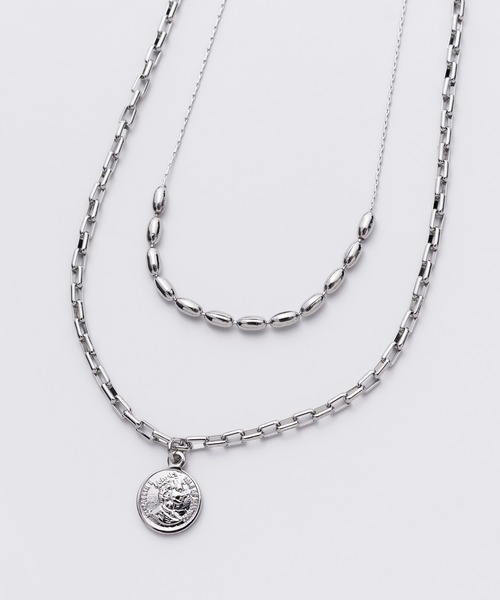 ciite'(シーテ)の「2連コインネックレス(ネックレス・レディース・ゴールド/シルバー・FREE)」の11枚目の写真