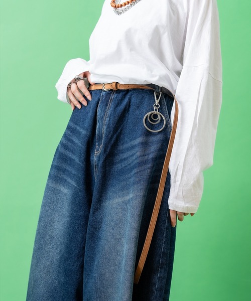 【ゴツめの極太♡かっこ良い♪】CHANEL ベルト 2023/24 AW◇送料込【CHANEL】ベルトゴールド＆クリスタルABB560