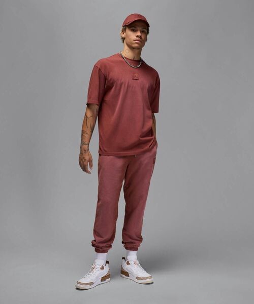 ジョーダン フライト エッセンシャル 85 メンズ ウォッシュ加工 Tシャツ / Jordan Flight Essentials 85 Men's Washed T-Shirt<XS-XL 展開>（Tシャツ/カットソー）｜JORDAN BRAND（ジョーダンブランド）