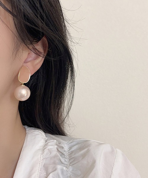 Lace Ladies(レースレディース)の「パール デザイン バラエティ ドレス ピアス(ピアス(両耳用)・レディース・ゴールド/ホワイト/ピンク/グレー・FREE)」の14枚目の写真