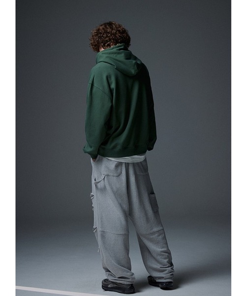 NOT4NERD(ノットフォーナード)の「【UNISEX】 NOT4NERD/Offshootフード(裏起毛)(スウェット・レディース・グリーン/チャコール/ボルドー・X-LARGE/LARGE/MEDIUM)」の9枚目の写真