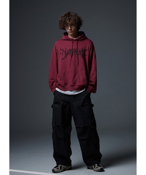 NOT4NERD(ノットフォーナード)の「【UNISEX】 NOT4NERD/Offshootフード(裏起毛)(スウェット・レディース・グリーン/チャコール/ボルドー・X-LARGE/LARGE/MEDIUM)」の10枚目の写真
