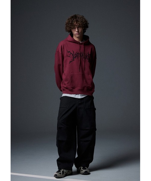 NOT4NERD(ノットフォーナード)の「【UNISEX】 NOT4NERD/Offshootフード(裏起毛)(スウェット・レディース・グリーン/チャコール/ボルドー・X-LARGE/LARGE/MEDIUM)」の11枚目の写真