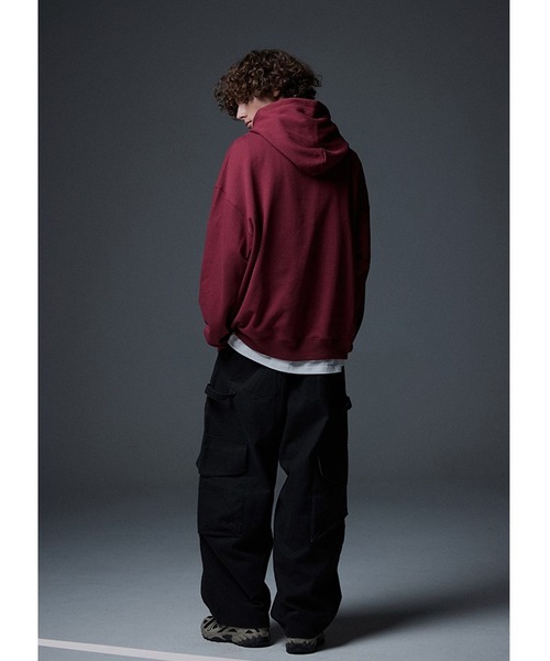 NOT4NERD(ノットフォーナード)の「【UNISEX】 NOT4NERD/Offshootフード(裏起毛)(スウェット・レディース・グリーン/チャコール/ボルドー・X-LARGE/LARGE/MEDIUM)」の12枚目の写真