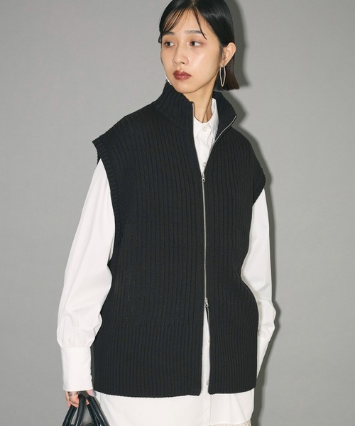 ビューティーアンドユース　フロントジップベスト UNITED ARROWS LTD. OUTLET｜フロントジップ ベスト | Rakuten