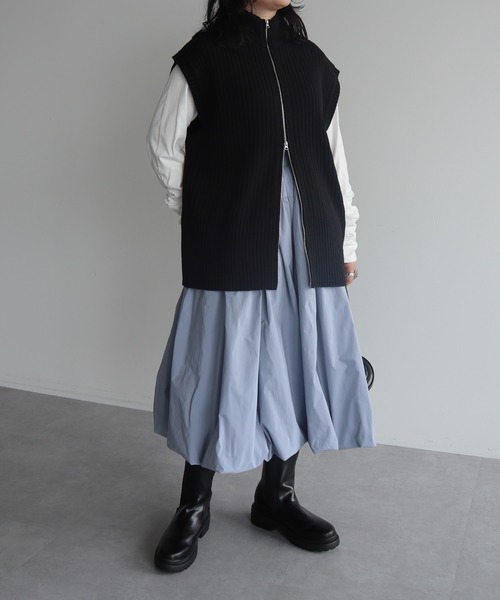 セール】フロントジップベスト（ベスト）｜AnriettMusee（アン