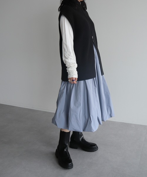 セール】フロントジップベスト（ベスト）｜AnriettMusee（アン