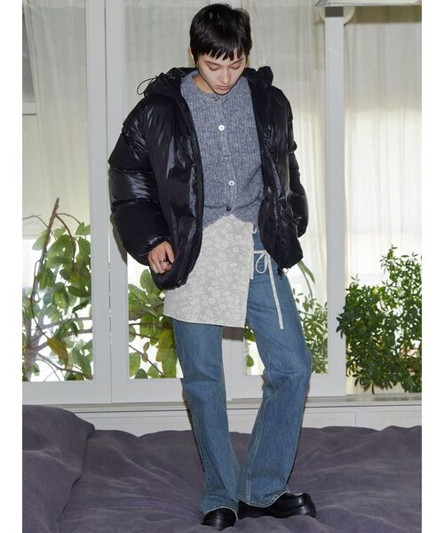 VEQUM（VEQUM）の「【VEQUM】CREW NECK FLUFFY CD（カーディガン/ボレロ・レディース・ブラウン/グレー/ブラック・FREE）」の19枚目の写真