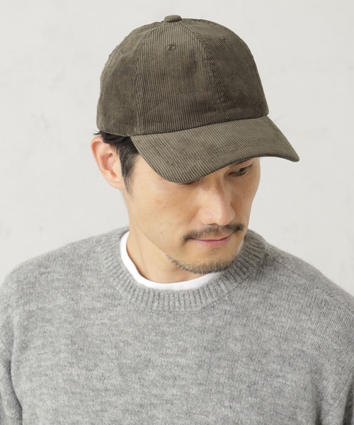 FOUND GOOD(ファウンドグッド)の「コーデュロイCAP(キャップ・メンズ・ブルー系/グリーン/ブラック/ブラウン系・FREE)」の4枚目の写真