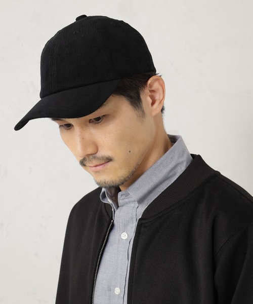 FOUND GOOD(ファウンドグッド)の「コーデュロイCAP(キャップ・メンズ・ブルー系/グリーン/ブラック/ブラウン系・FREE)」の2枚目の写真