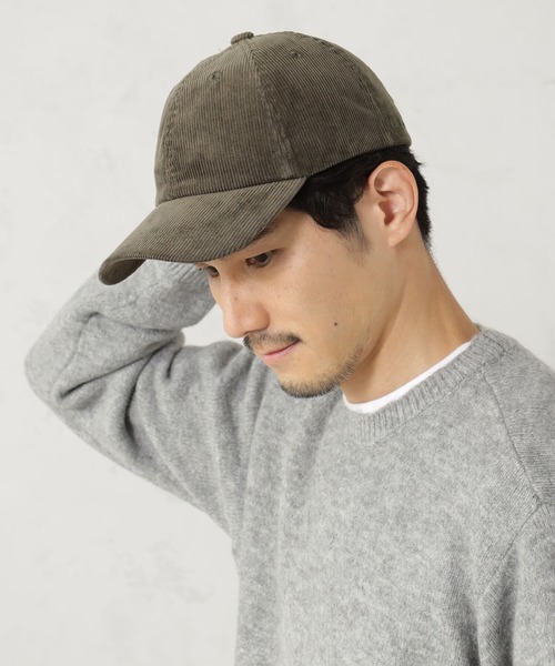 FOUND GOOD(ファウンドグッド)の「コーデュロイCAP(キャップ・メンズ・ブルー系/グリーン/ブラック/ブラウン系・FREE)」の9枚目の写真