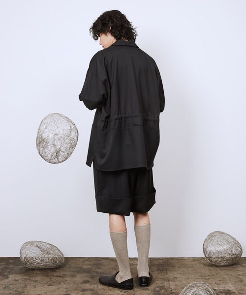 Dulcamara（ドゥルカマラ）の「よそいきテーラードカラーPO（テーラードジャケット・メンズ・ブラック/ミックスグレー/ベージュ系・0/1）」の7枚目の写真