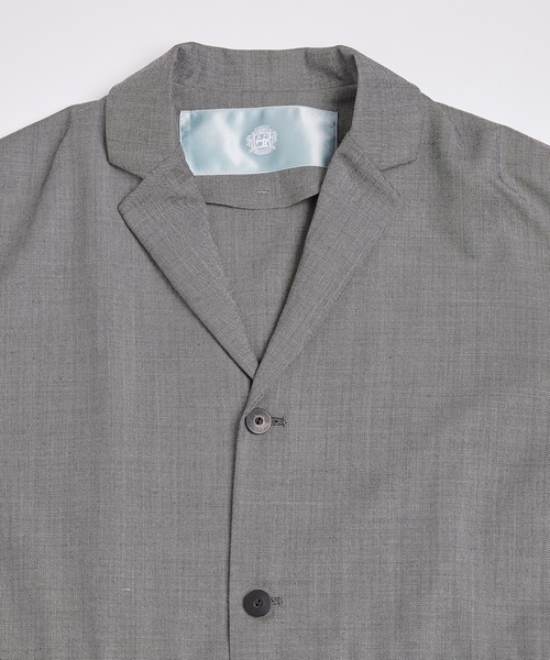 Dulcamara（ドゥルカマラ）の「よそいきテーラードカラーPO（テーラードジャケット・メンズ・ブラック/ミックスグレー/ベージュ系・0/1）」の20枚目の写真