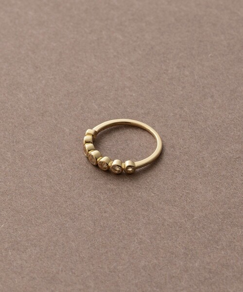 オーロラ] K10YG ラブラドーライト リング（リング）｜ete（エテ）の