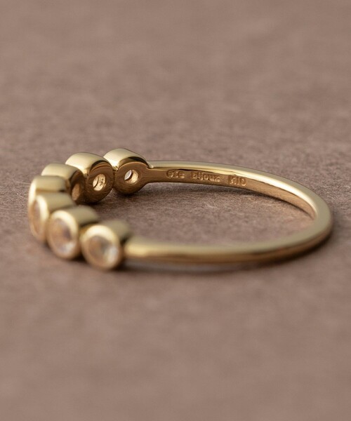 オーロラ] K10YG ラブラドーライト リング（リング）｜ete（エテ