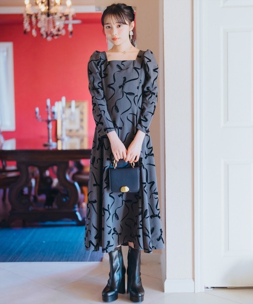 WILLSELECTION（ウィルセレクション）の「リボンフロッキーワンピース