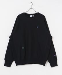 『別注』LOWERCASE×Champion　LCリバースウィーブbyFACEOKA