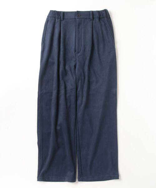 【セール】ATELANE/裏フリーススウェードポンチ ワイドストレートパンツ（Tシャツ/カットソー）｜ATELANE（アテレーン）