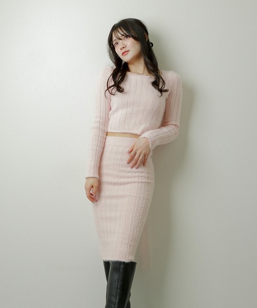 sheer ribbon set up/シアーリボンセットアップ（セットアップ）｜M DOLLY（エムドリー）