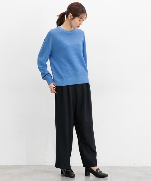 美品！マスターバニーワッフルメッシュニットシャツ ハニカムジャカード ニットブルゾン｜カーディガン｜ニコル公式