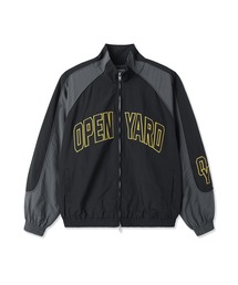 OY（オーワイ）の「『OY/オーワイ』 EMBROIDERED LOGO NYLON TRACK TOP/刺繍ロゴ ナイロントラックトップ（その他トップス）」