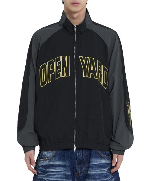 OY（オーワイ）の「『OY/オーワイ』 EMBROIDERED LOGO NYLON TRACK TOP/刺繍ロゴ ナイロントラックトップ（その他トップス・レディース・ブラック/ネイビー・L/M）」の16枚目の写真